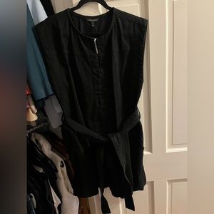 Banana Republic Black denim dress